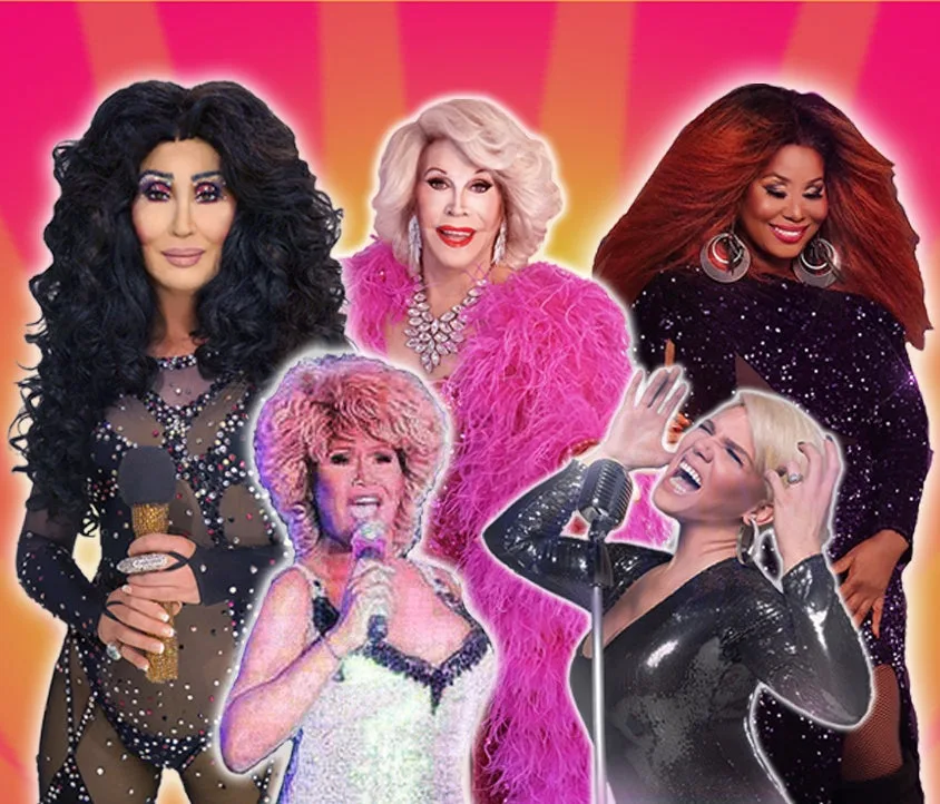 Divas In A Man’s World – A tribute to Cher, Tina Turner, Pink, Chaka Khan, Abba and Joan Rivers